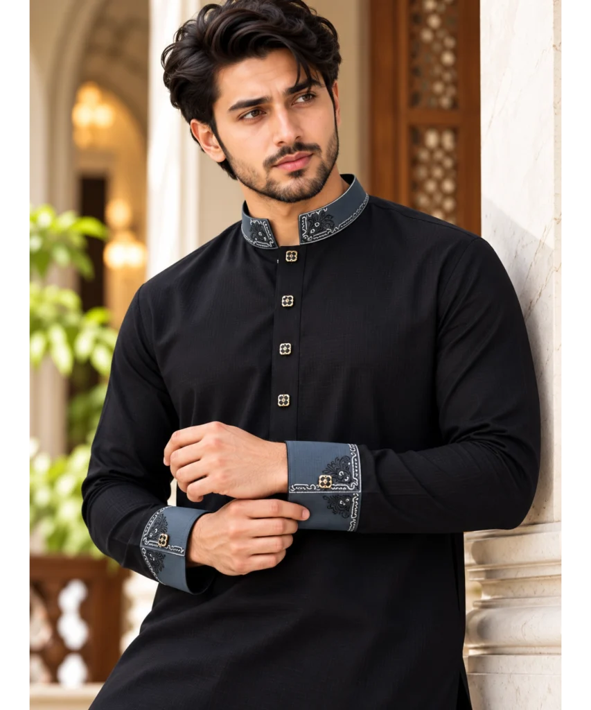 KP-023 Mens Premium Panjabi - L