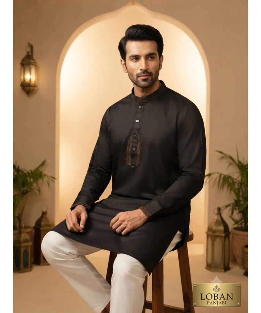 KP-019 Mens Premium Panjabi - L