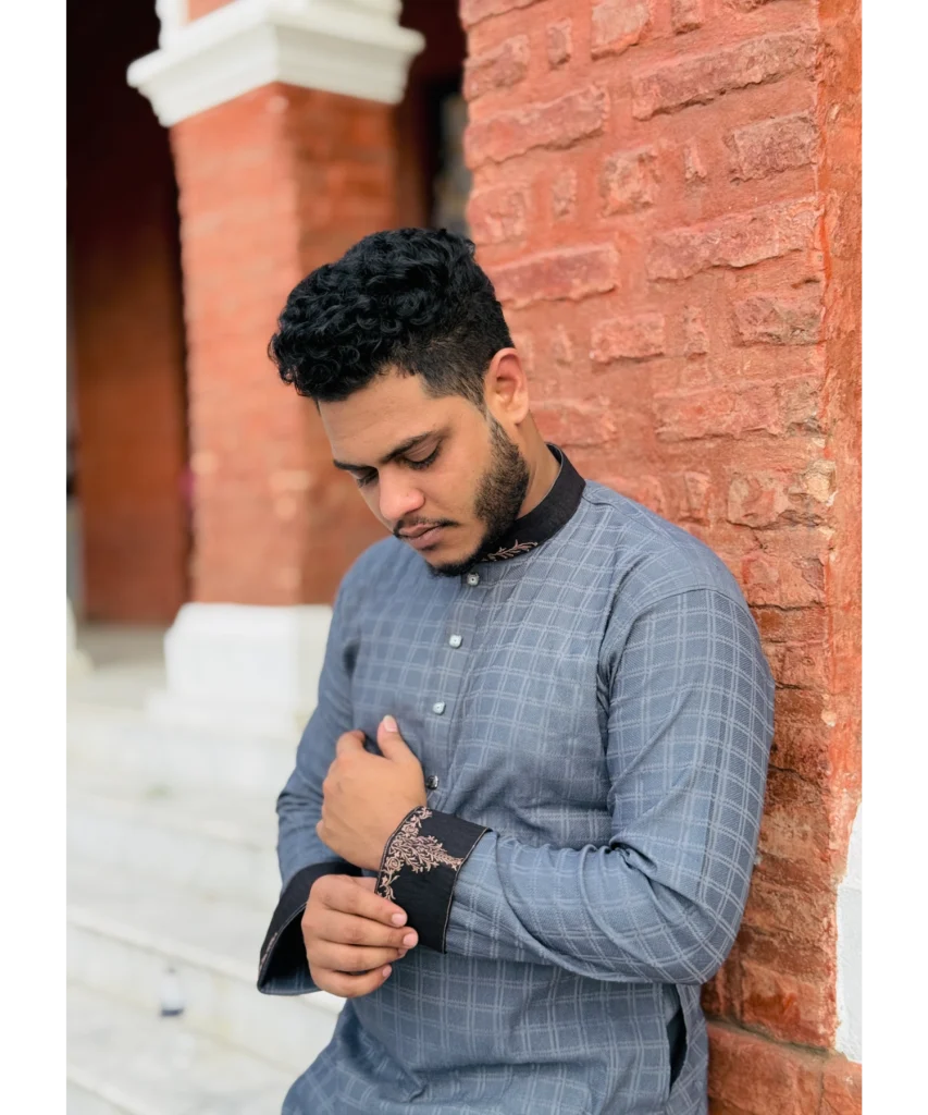 KP-017 Mens Premium Panjabi - L
