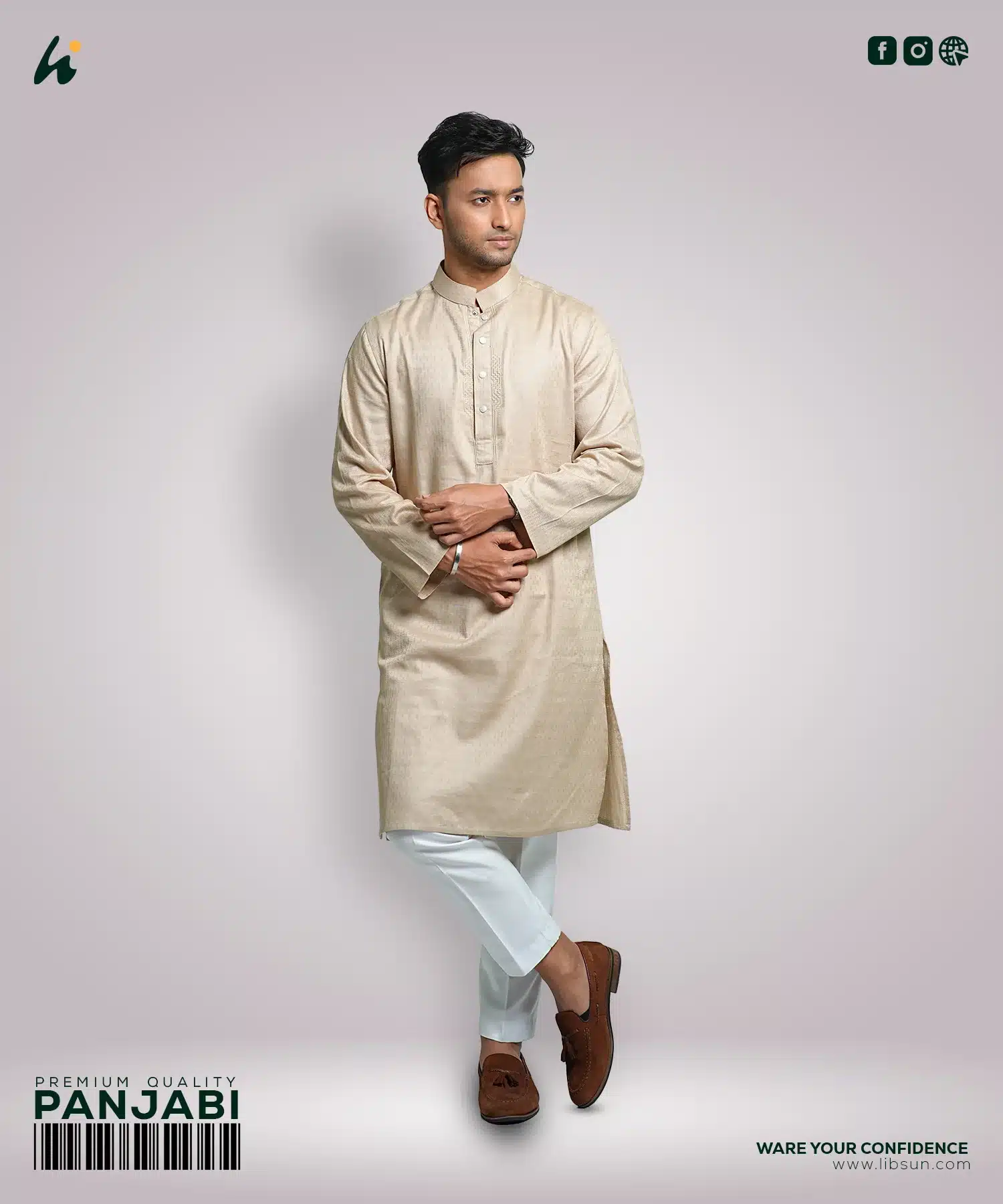 LP04 - Mens Premium Panjabi - XL