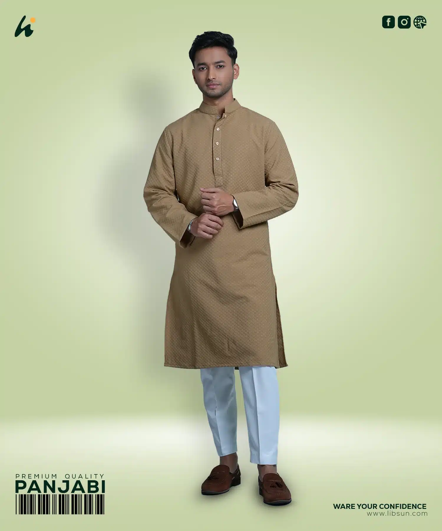 LP06 - Mens Premium Panjabi - XL